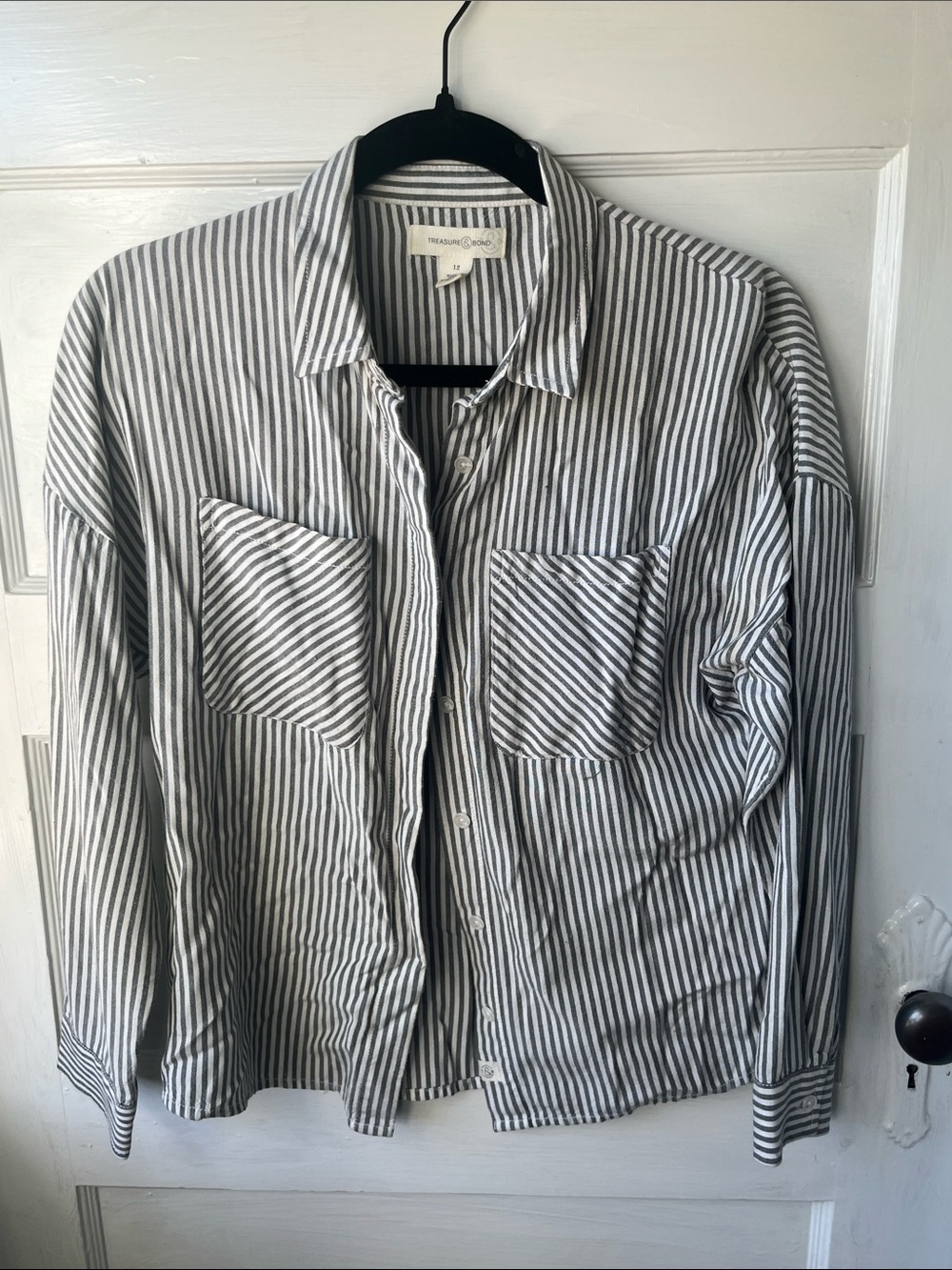 Treasure & Bond Striped Button Down